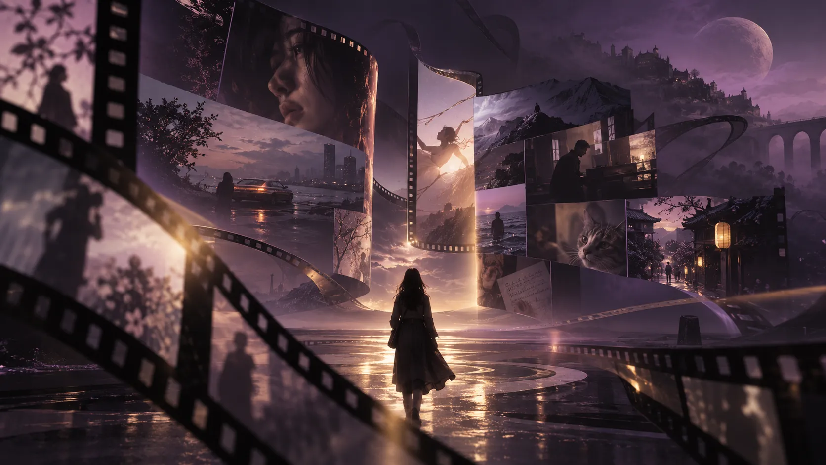 雨景与反射专题视觉参考